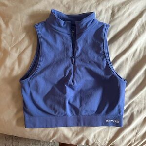 DYNE Blue Quarter-Zip Pullover